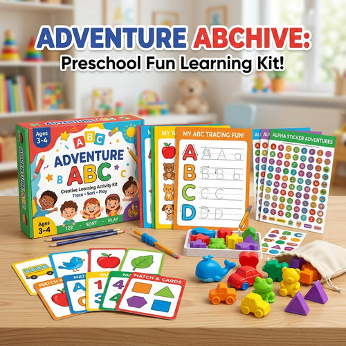 Alphabet Adventure Fun Kit (Ages 3-4)