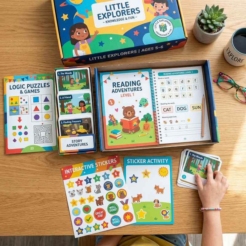 Little Explorers Activity Set (Ages 5-6)